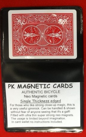 PK Magnetic Bicycle Card